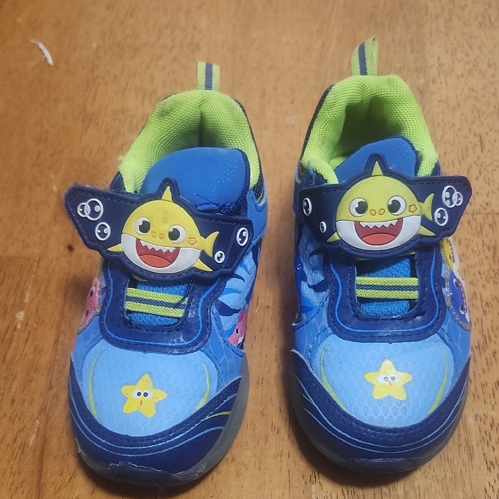 Blue Shark Adventure Kids Sneakers